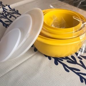 Tupperware bowls